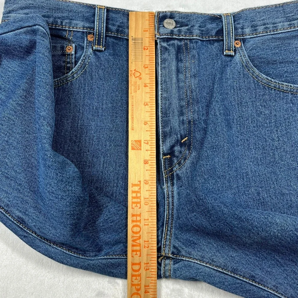 Levi's 517 Bootcut Jeans Mens 34x30 Blue Medium Wash Denim Cotton Classic